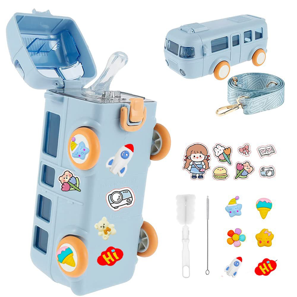 Kids Bus Water Bottle