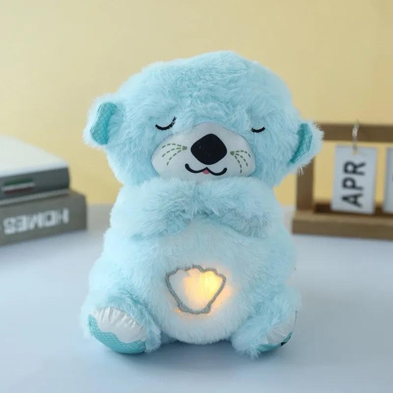 Breathing Teddy Bear with Soothing Music, Comfort Plush